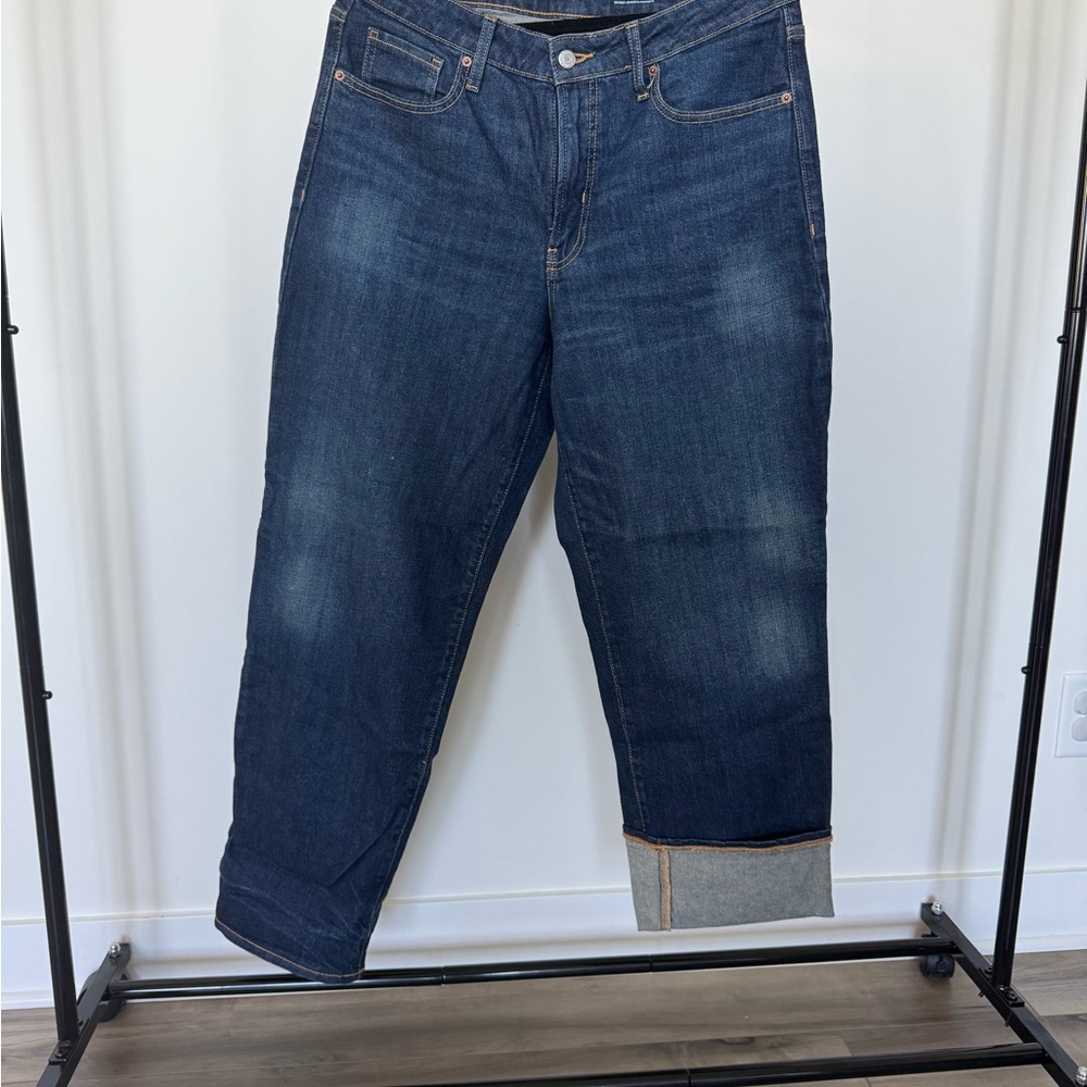 Old Navy Dark Blue Flare Jeans - OG Loose